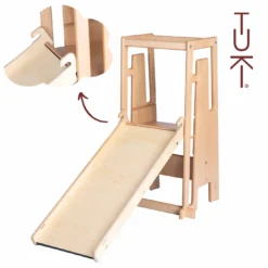 Rutsche mit Maltafel