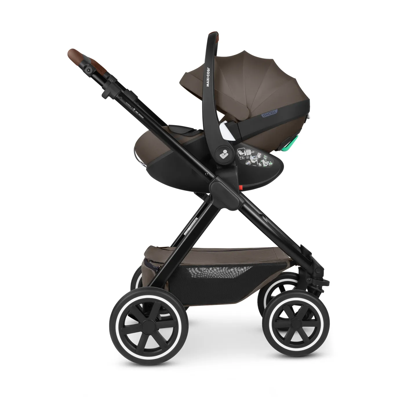 Samba All in One Set Nature x Maxi Cosi Pebble 360 Pro² Babyschale