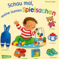 Schau mal, meine bunten Spielsachen