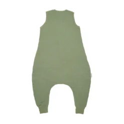 Schlafjumper Musselin Olive 92 cm