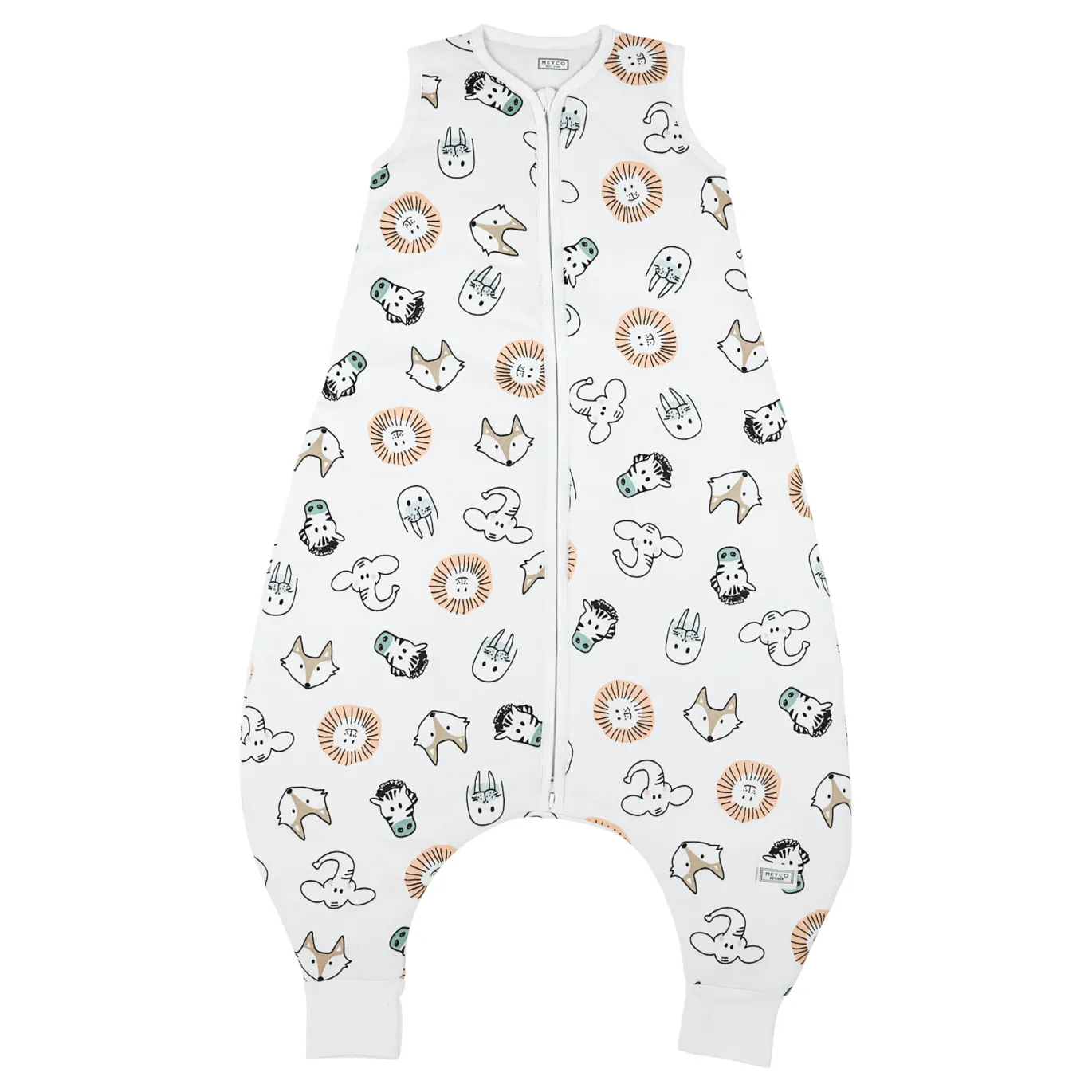 Schlafsack-Overall Animal 80 cm