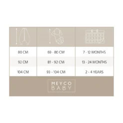 Schlafsack-Overall Branches 80 cm