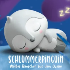 Schlummerpinguin – Weißes Rauschen aus dem Ozean