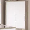 Schmaler Schiebetürenschrank Mathea