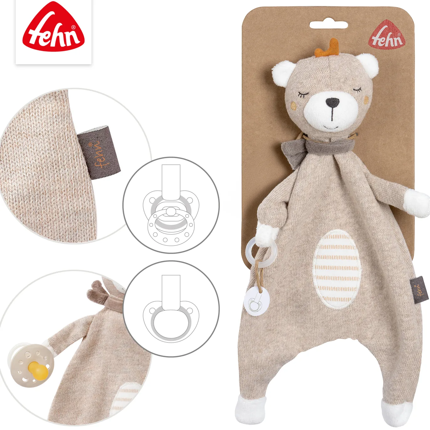 Schmusetuch Teddy