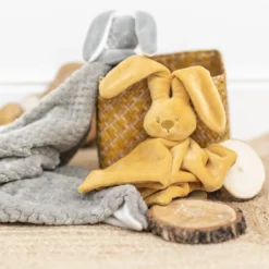 Schnuffeltuch Doudou Kaninchen Lapidou Yellow