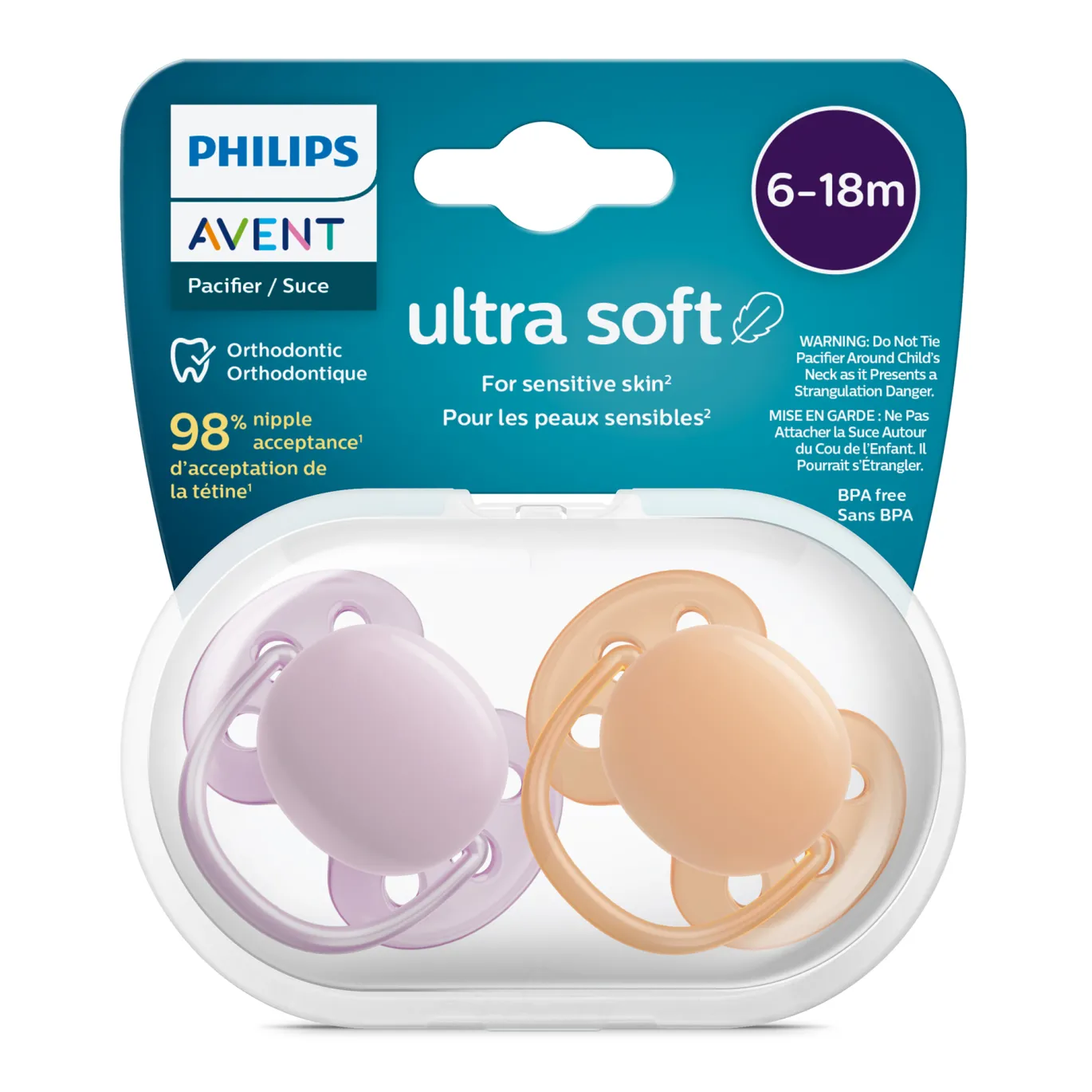 Schnuller Ultra Soft 6 - 18 Monate SCF091/33