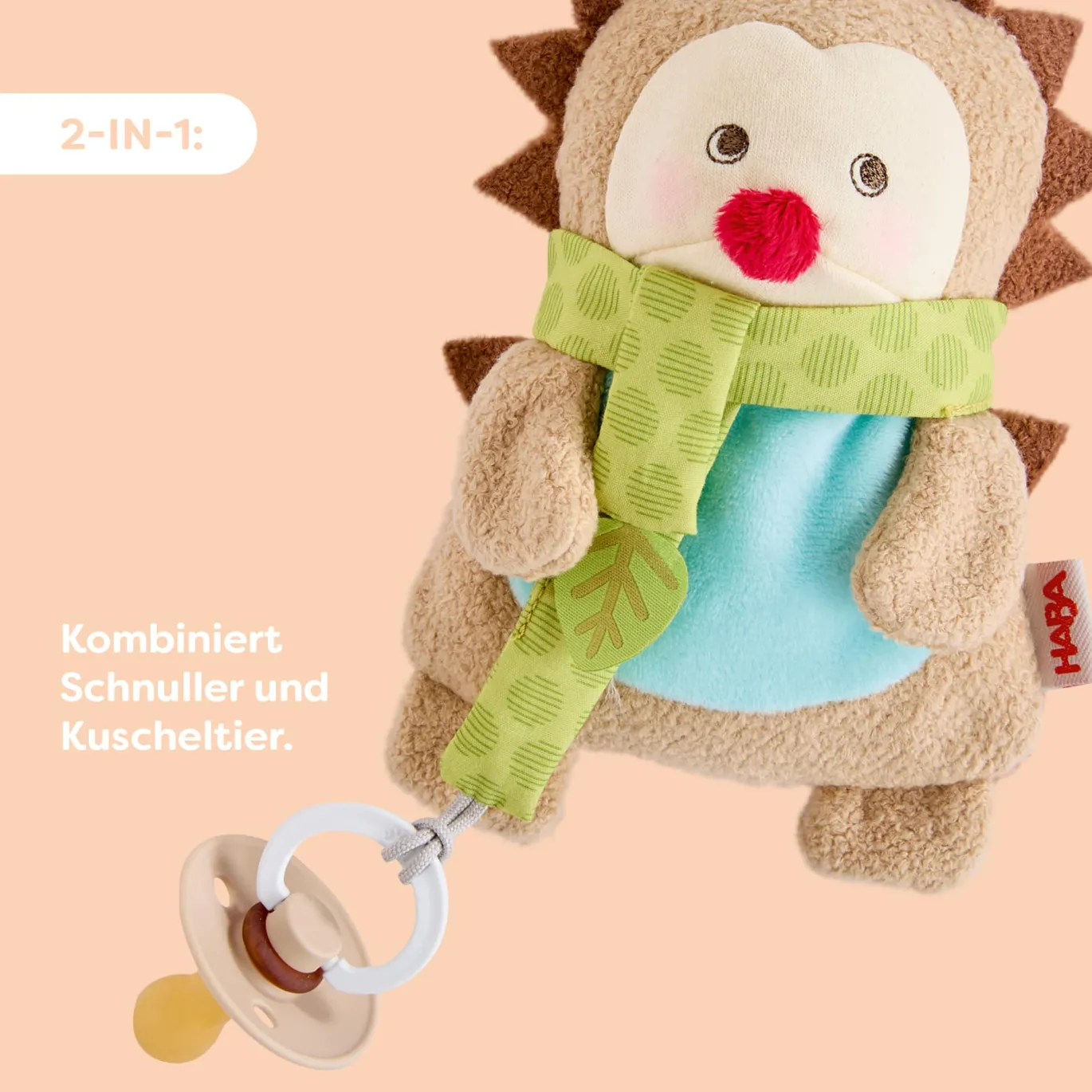 Schnullertier Igel