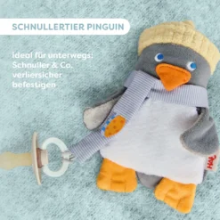 Schnullertier Pinguin