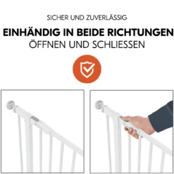 Schutzgitter-Set Open N Stop 2 mit 9 cm Verlängerung White