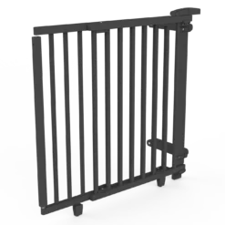 Schwenk-Treppenschutzgitter Plus 93 - 135 cm