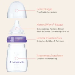 Set Babyflaschen NaturalWave Größe S