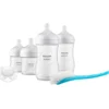 Set Flaschenwärmer Premium SCF358 mit Mikrowellen Sterilisator & Flaschen Starter Set Advanced 4F1S