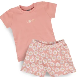Set T-Shirt & Shorts Love