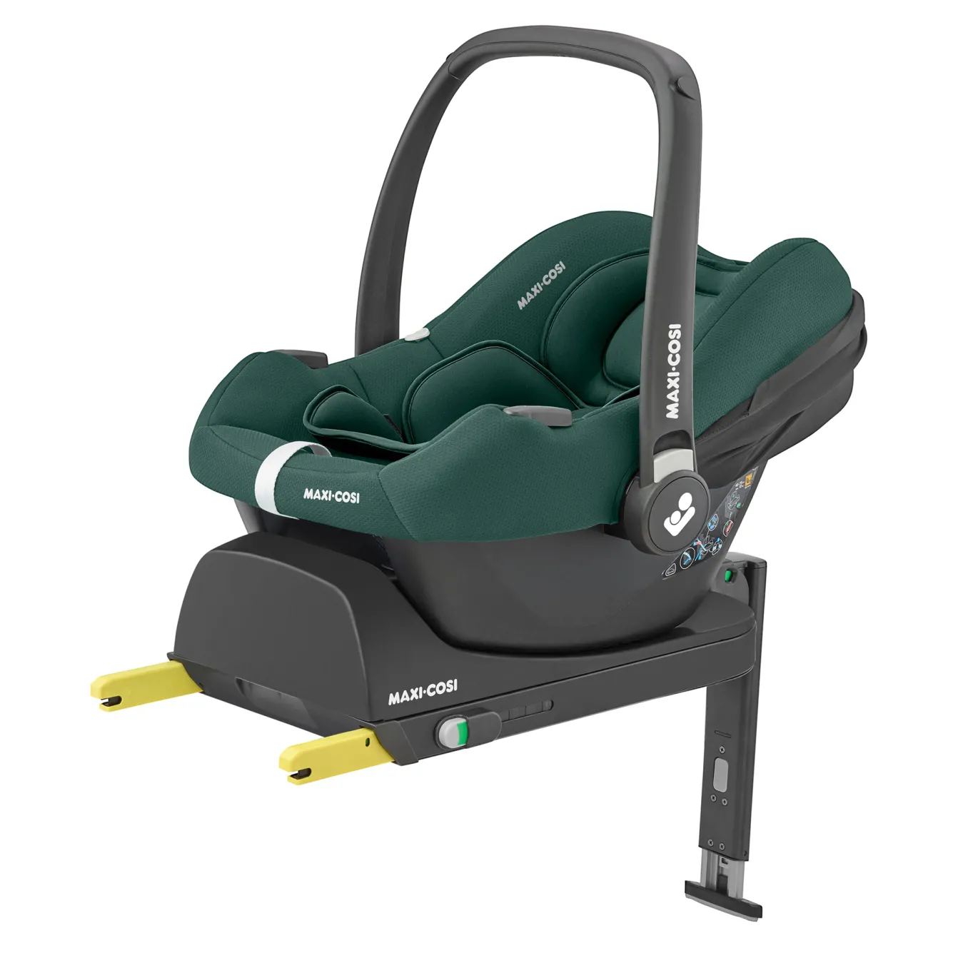 Set CabrioFix i-Size Essential Green mit Base