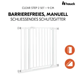 Set Clear Step 2 mit 9 cm Verlängerung White