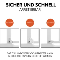 Set Clear Step 2 mit 9 cm Verlängerung White