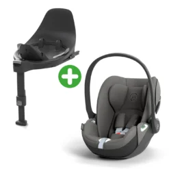 Set Cloud T i-Size Mirage Grey mit Base T Black