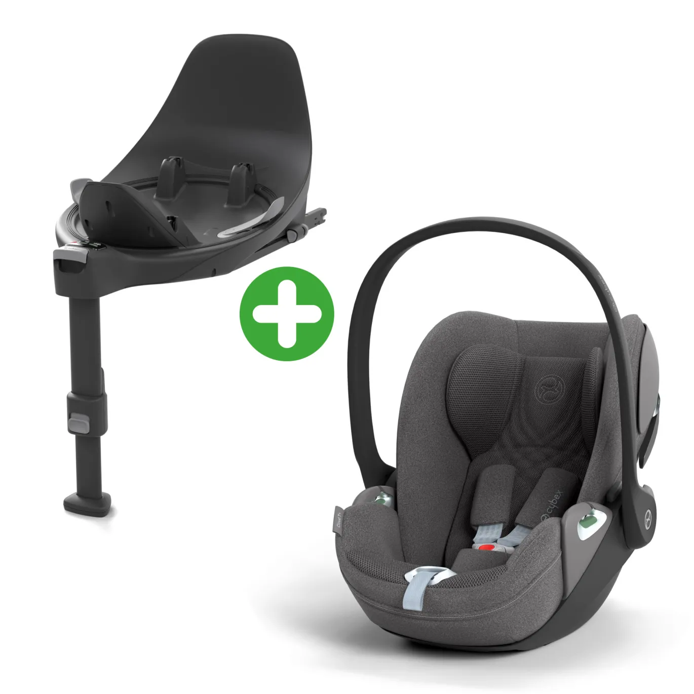 Set Cloud T i-Size Plus Mirage Grey mit Base T Black