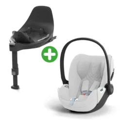 Set Cloud T i-Size Plus Platinum White mit Base T Black