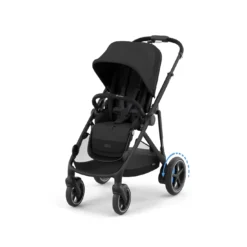 Set e-Gazelle S Moon Black mit Wanne