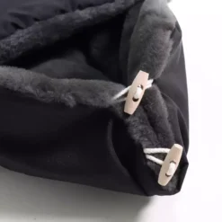 Set Fußsack und Handmuff Black