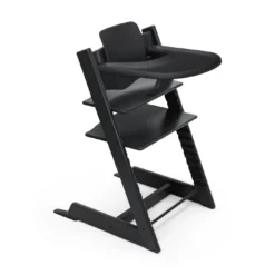 Set Tripp Trapp® Schwarz mit Baby Set und Tablett