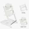 Set Tripp Trapp® Weiß mit Baby Set²