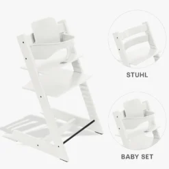 Set Tripp Trapp® Weiß mit Baby Set²