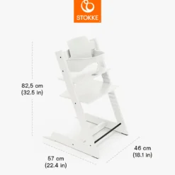 Set Tripp Trapp® Weiß mit Baby Set²