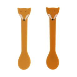 Silikon Löffel Mr. Fox 2er Pack