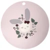 Silikon-Platzset Hase Rosa