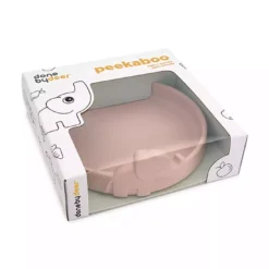 Silikon-Teller Peekaboo Elphee Rosa