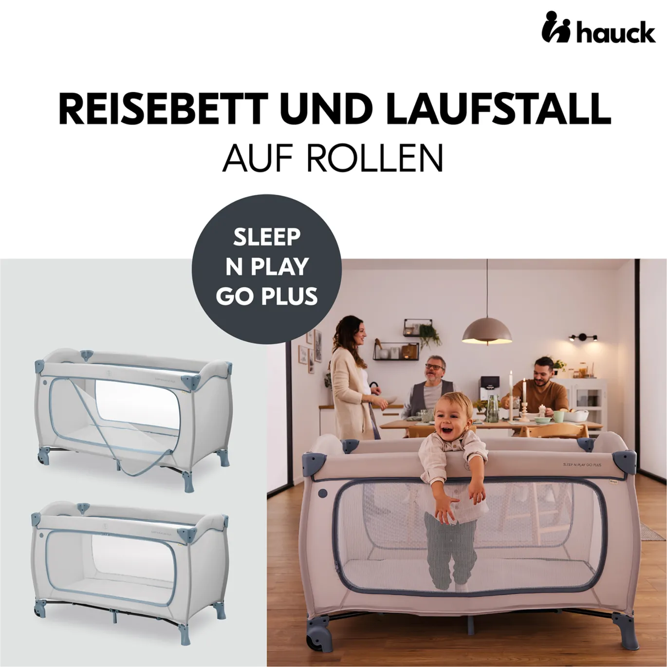 Sleep N Play Go Plus Dusty Blue
