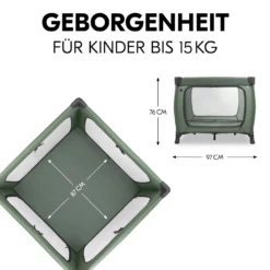Sleep N Play SQ Set Dark Green