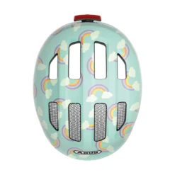 SMILEY 3.0 Kinderhelm LED Blue Rainbow S
