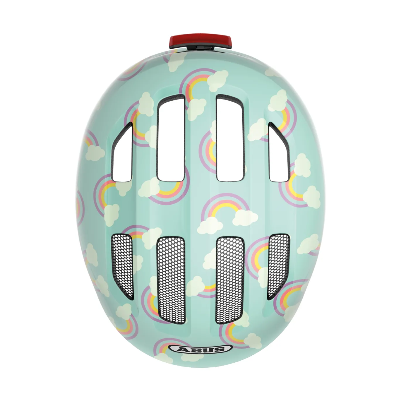 SMILEY 3.0 Kinderhelm LED Blue Rainbow S