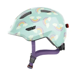 SMILEY 3.0 Kinderhelm LED Blue Rainbow S