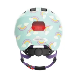 SMILEY 3.0 Kinderhelm LED Blue Rainbow M