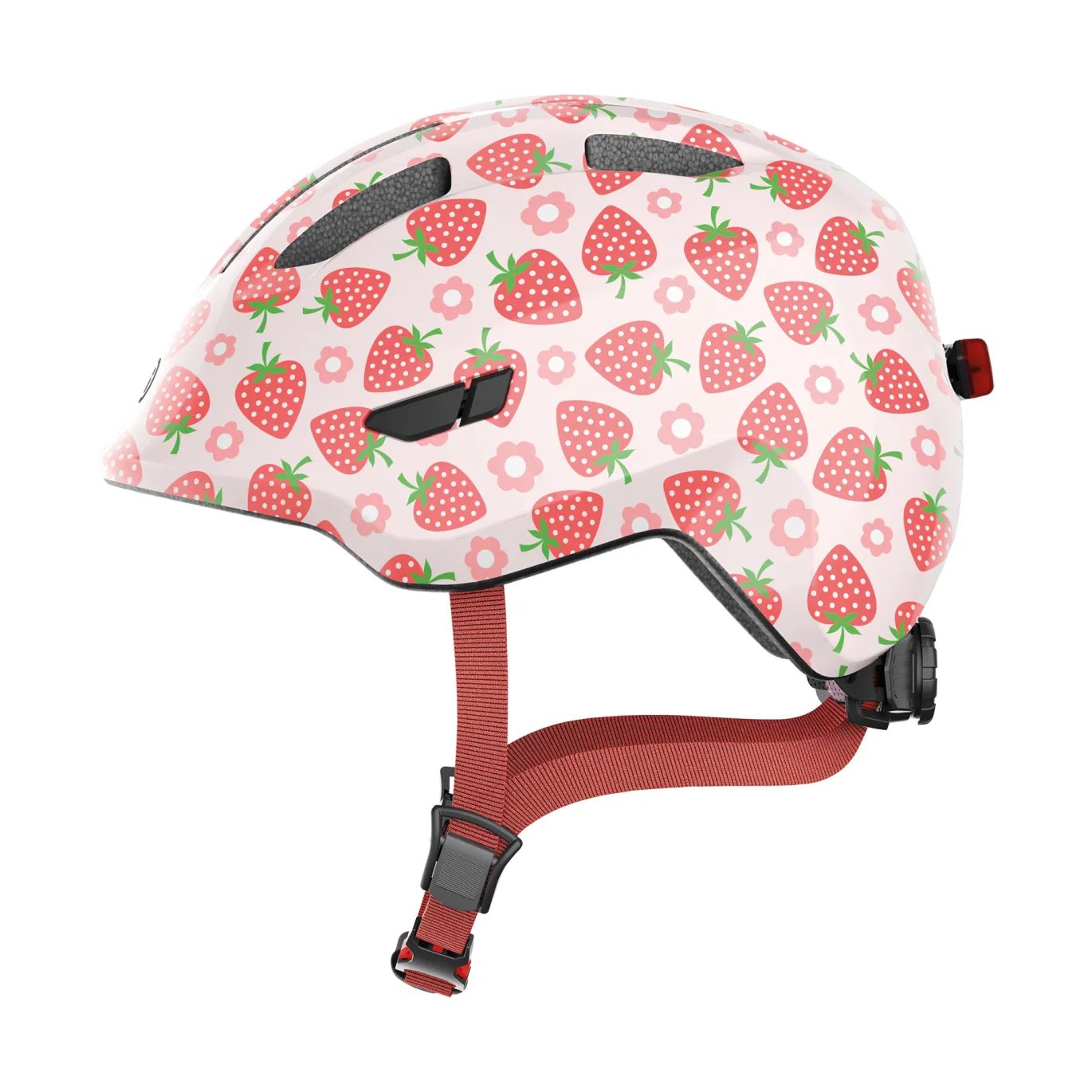 SMILEY 3.0 Kinderhelm LED Rose Strawberry S
