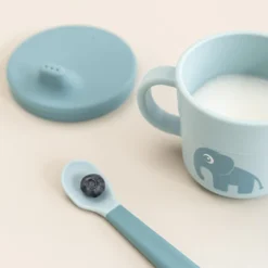 Snack- & Trinkbecher-Set Elphee Blau