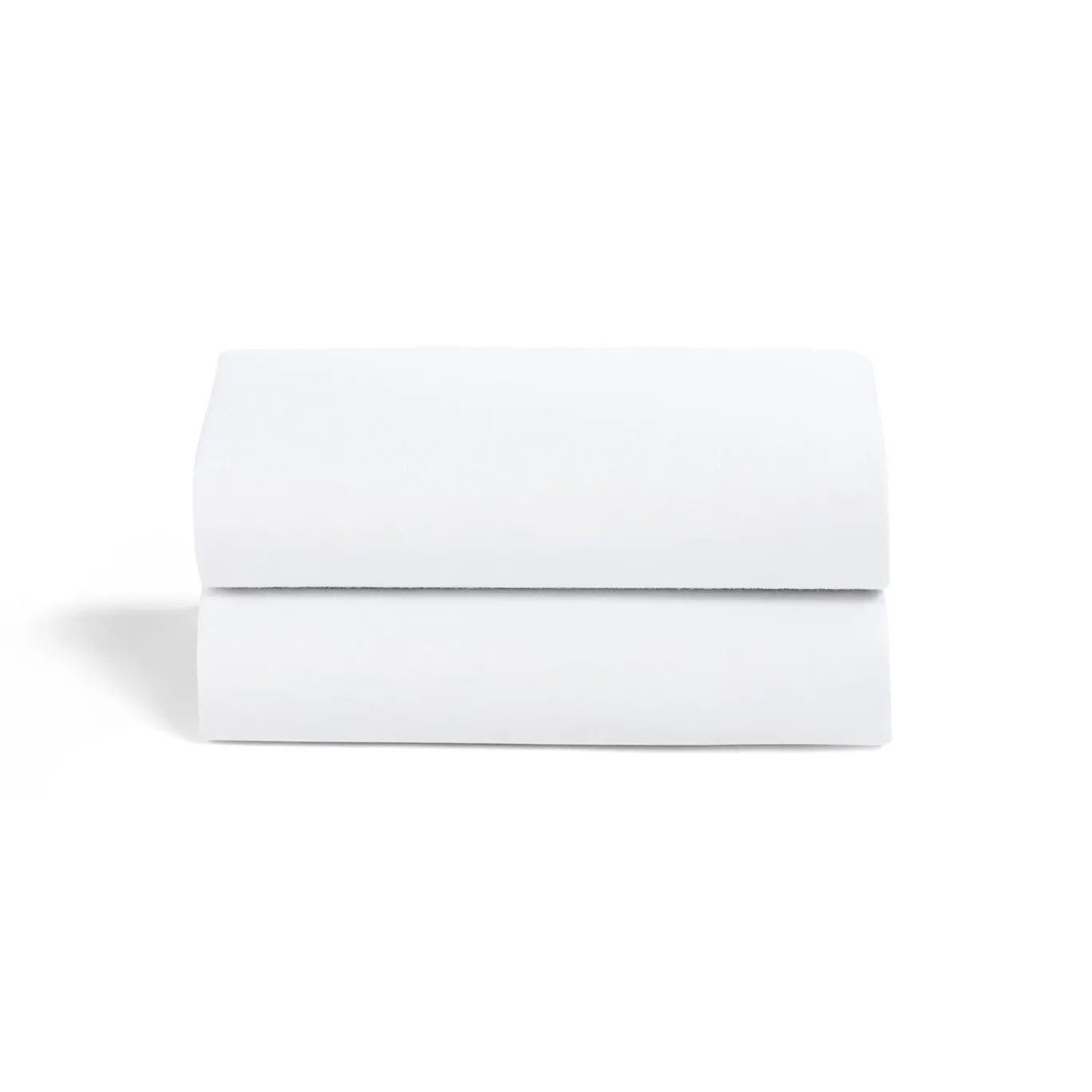 Snüz Spannbettlaken (Moseskorb), 2er-Pack- Weiß
