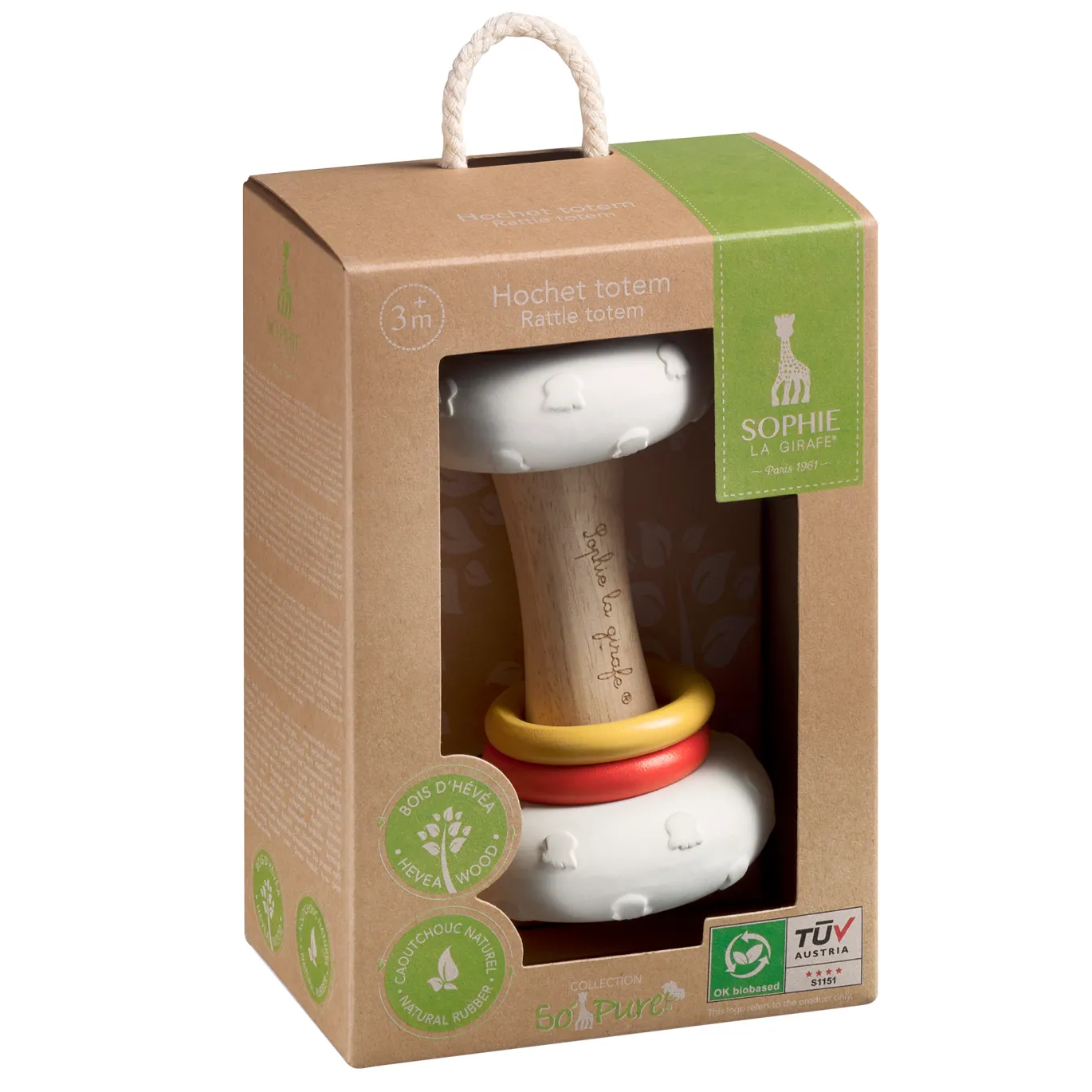 Sophie la girafe® So'Pure Greifling Totem Rassel