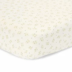 Spannbetttuch Blueberry Leaves 70 x 140 cm