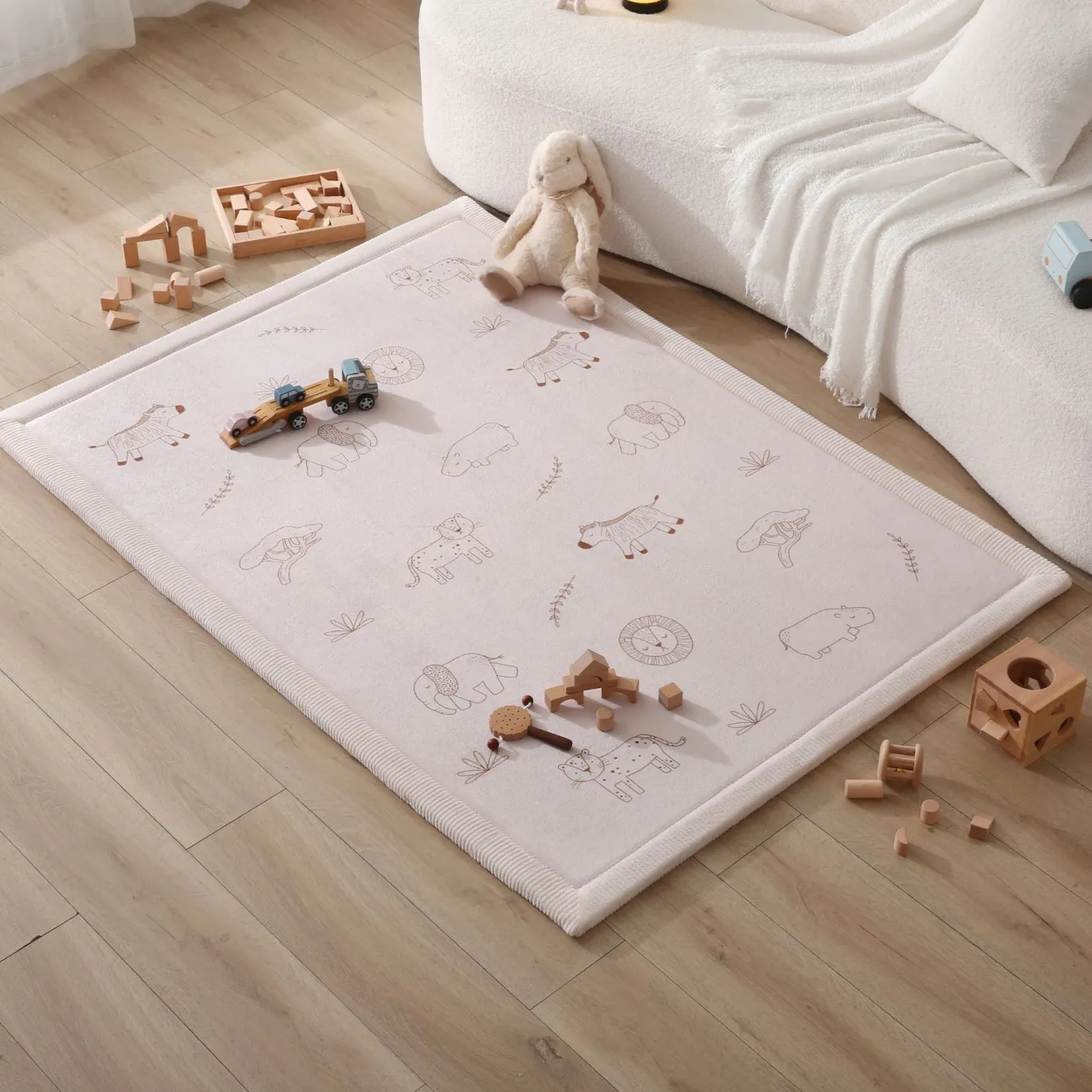 Spielteppich Cloud Safari 170 x 120 cm