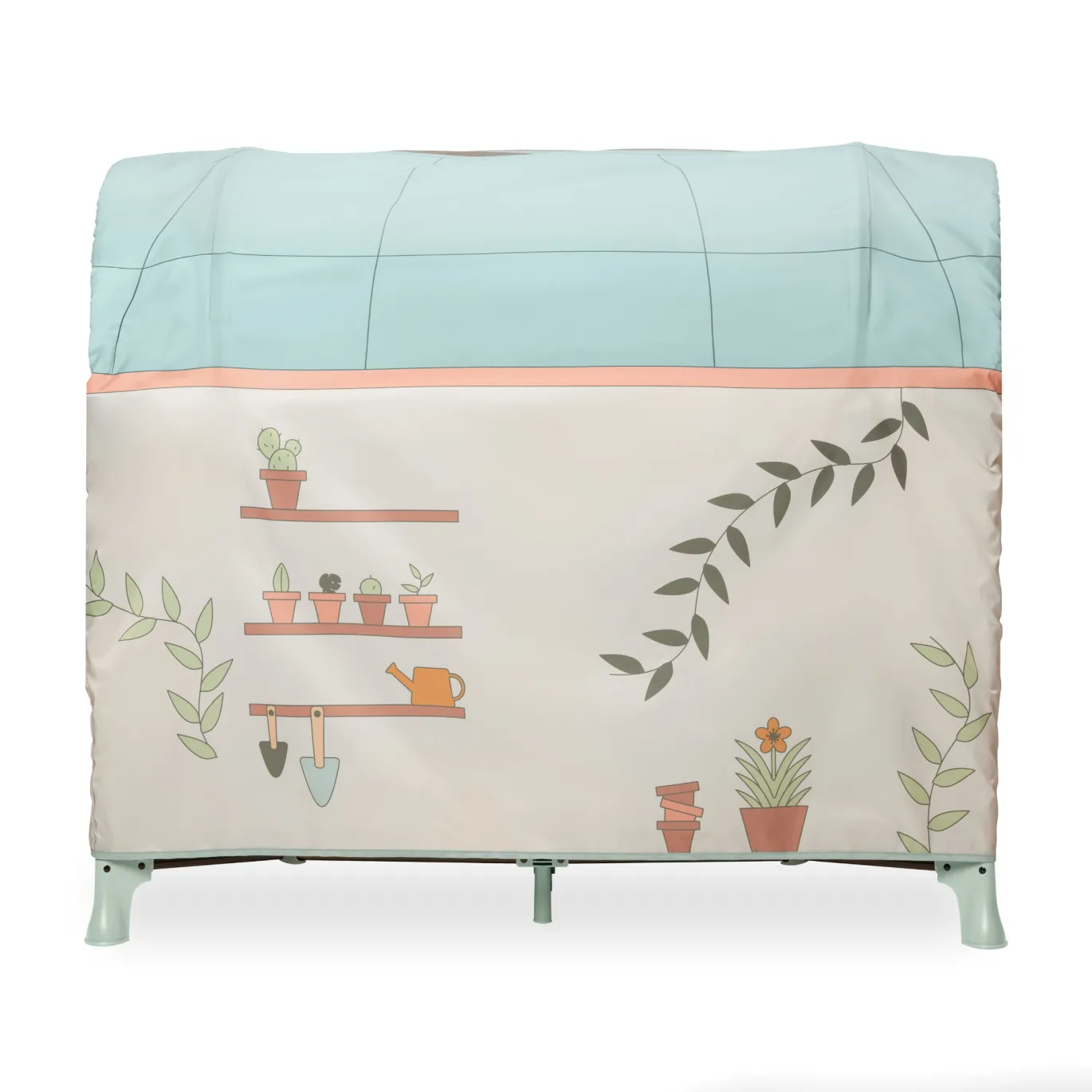 Spielzelt für Reisebett Plants