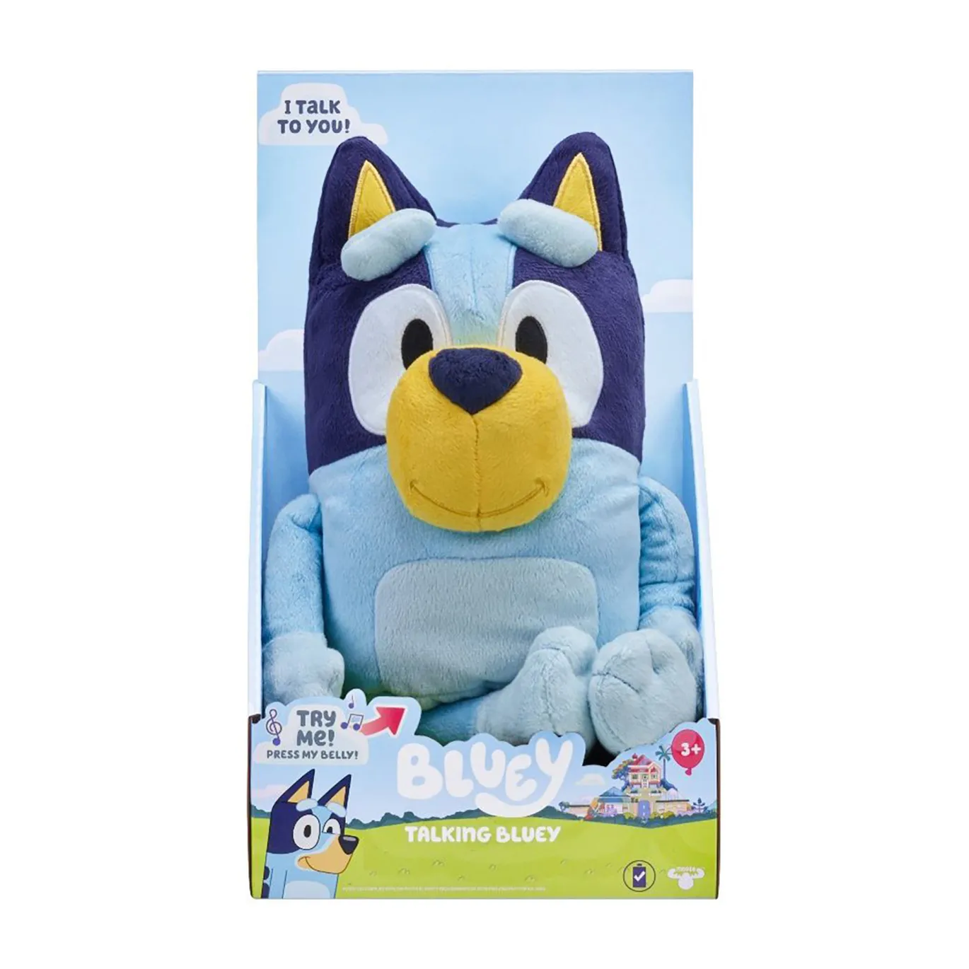 sprechendes Plüschtier Bluey