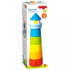 Stapelspiel Leuchtturm