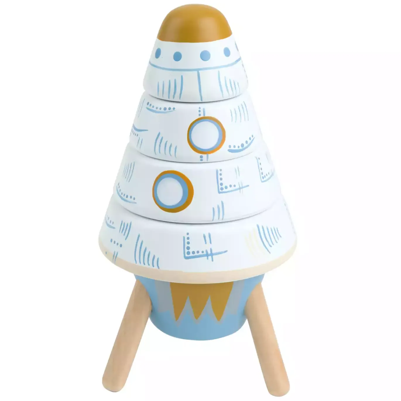 Stapelturm Rakete