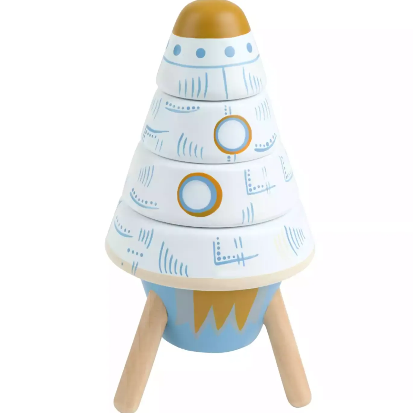 Stapelturm Rakete